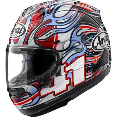 Casque De Moto M - Arai RX-7V Evo Haga WSBK - Casque Intégral Avec Pinlock - Photo 1/3