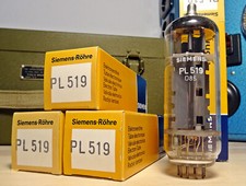 Konvolut 4x Röhre Siemens PL519 ungebraucht ...