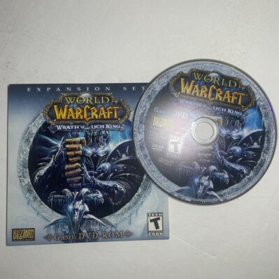 World of Warcraft Wrath of the Lich King Vintage PC Game