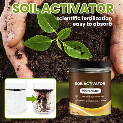 60/120g Soil Activator - Soil Conditioner, Plant and FlowerFertilizer 2 TYPES