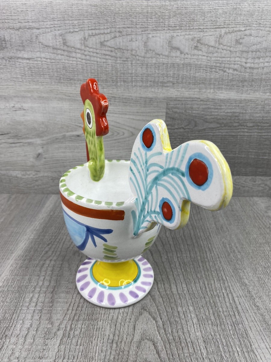Desimone Hand Painted Italian Pottery Planter Flower Pot