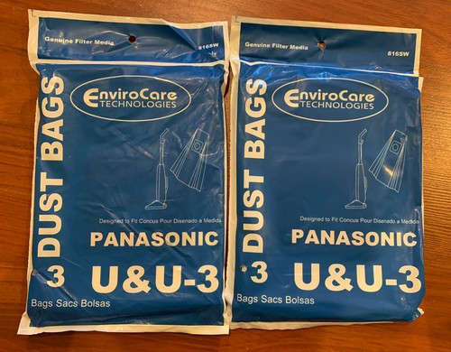 NOS- Panasonic U U-3 816SW Vacuum Bag 