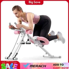 Adjustable Trainer Workout Foldable Knee Protection Abdominal Exercise Machine