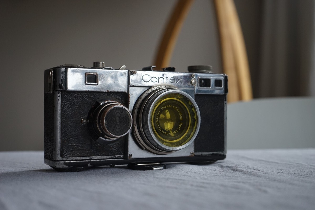 ■CONTAX I型 Tessar 5cmf3.5 ブラックコンタックス □CONTAX I型 Tessar 5cmf3.5 ブラックコンタックス □CONTAX I型