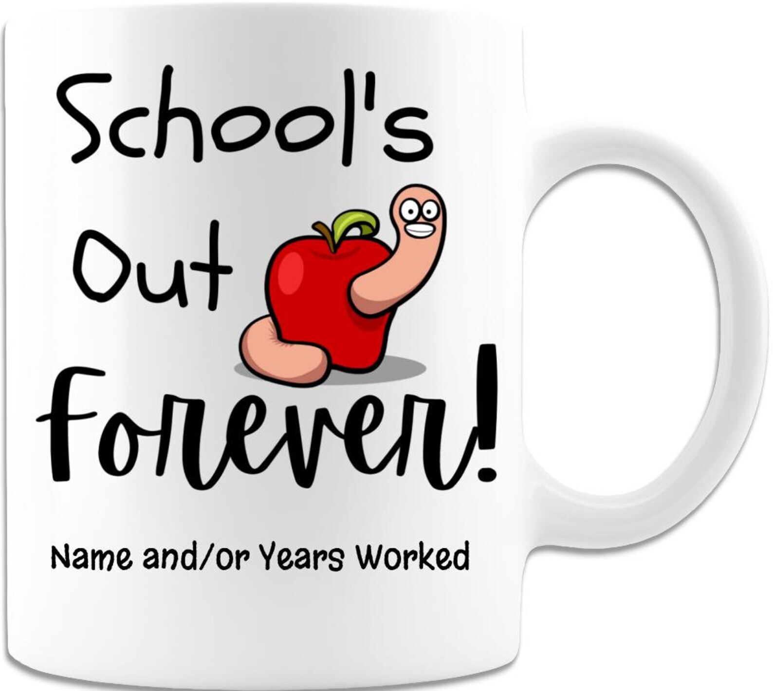 Personalized Teacher Happy Retirement Gifts For Women 2020 2021 School's Out