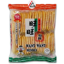 Want Want - Hot Kid Senbei Rice Crackers - 112 gm
