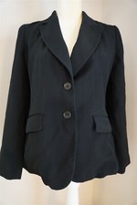 Ann Taylor Loft Petites Black Lightweight Blazer Size 4P