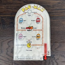 Juego de pinball de mano vintage Diamond Toymakers Midway PAC MAN