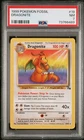 Pokémon TCG Dragonite Fossil 19 Regular Unlimited Rare 1999 PSA 7 NM