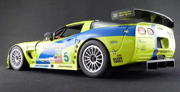 Coche de carreras Corvette Chevrolet55Chevy571963StingRay18Hot Rod 1:12 GMP 1970 A GRAN ESCALA Foto 2 de 4