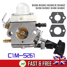 Fits For STIHL Carburetor Carb Parts BG86 BG86C SH86 SH86C SH56 Blower C1M-S261