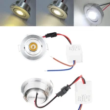 Mini 1w Led Downlight 6000k 4000k 3000k 85-265v 110v 220v 52mm/diameter Recessed