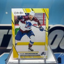 2023-24 O-Pee-Chee #432, VALERI NICHUSHKIN SP 🔥🔥🔥 Yellow Border Parallel