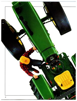 1990s John Deere 55 Series Tractors - Original Print Advertisement