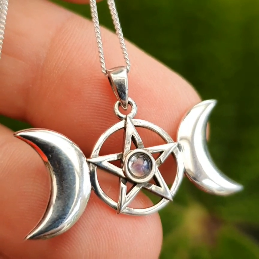 Collier Chaîne Triple Vintage Argent 925 – Fermoir Boule – Longueur 58 Cm – Unisexe