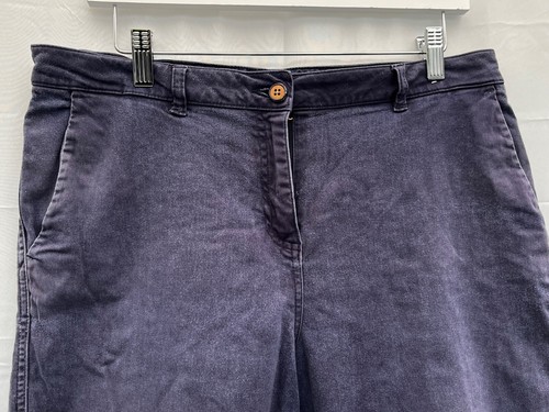Joules Shorts size 14 blue W34" cotton blend womens - Picture 3 of 6