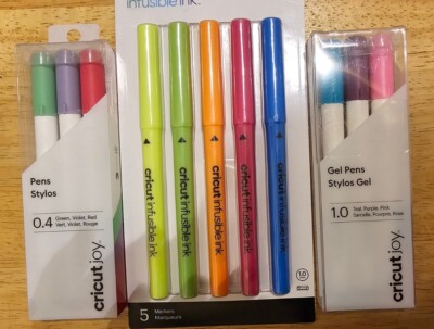 Cricut Joy Pens 2 Boxes, 1 Box Of Cricut Infusible Ink