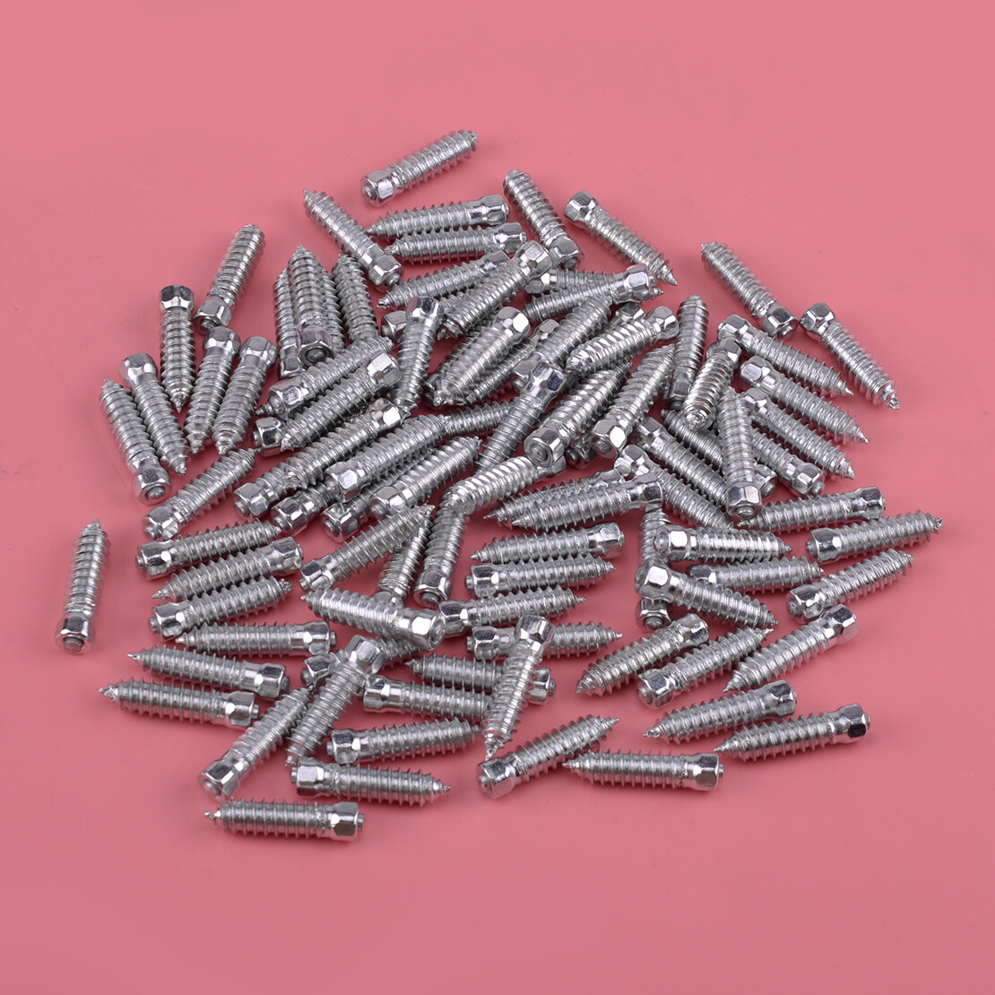 100pcs Car Motorcycle Tires Stud Screw Snow Spikes Wheel Chains Studs