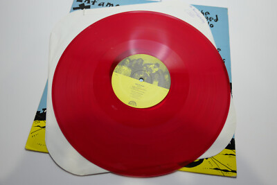 CLEAR RED VINYL PUNK 6 SONG EP NECROS - WHITE FLAG, JAIL JELLO JC