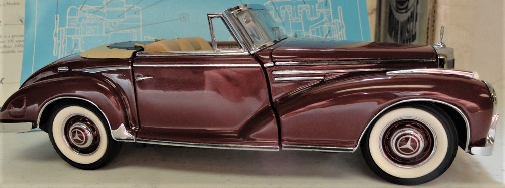 Mercedes Benz Classic Custom Built Metal Body Model 1 Hot Rod 12 Race Car 24 18