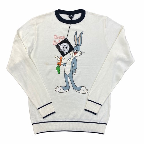 LOONEY TUNES CREAM BLACK BUGS BUNNY 