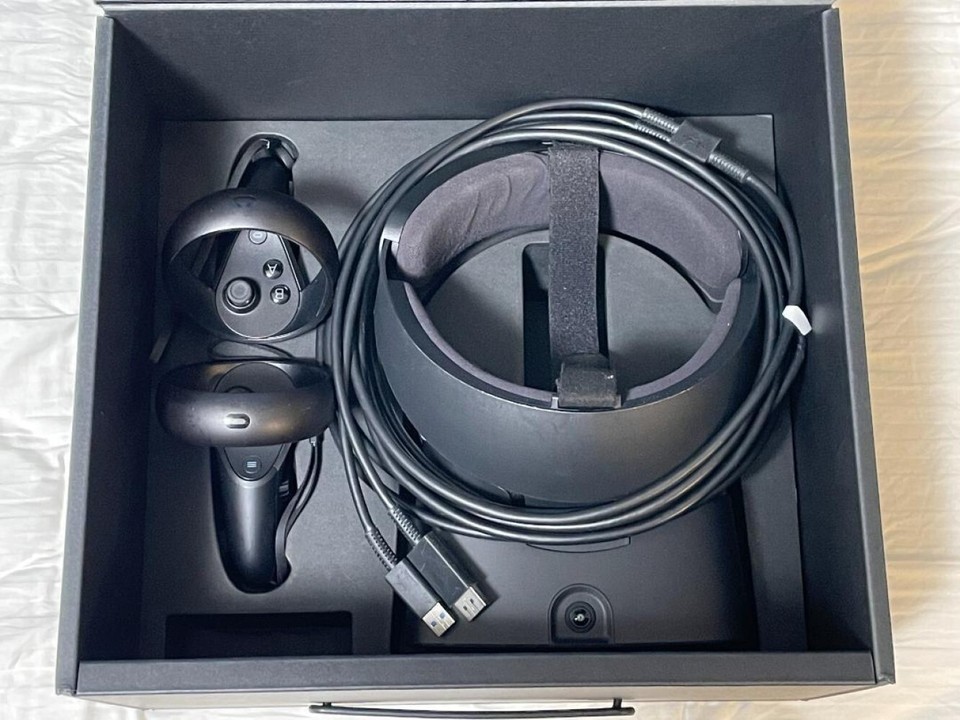 Oculus rift S PC Virtual Reality Headset Meta VR BOX w/Cable F/S USED ...