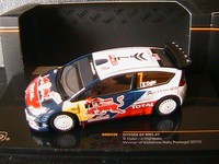 CitroëN C4 WRC #7 Gewinner Portugal Rallye 2010 Ogier Ingrassia IXO RAM430 1/43