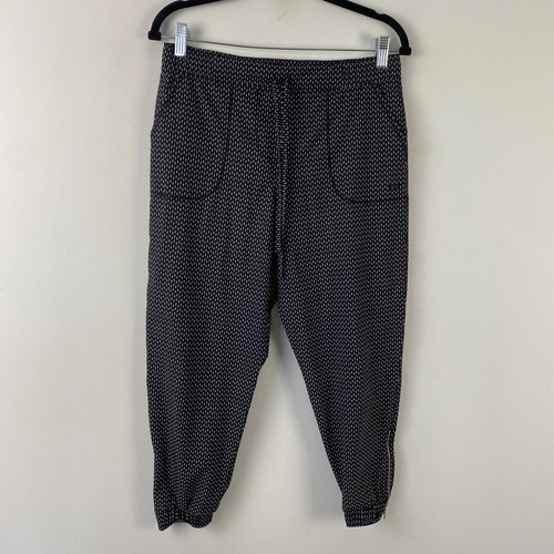 Albion Fit Jetsetter Everywhere Jogger Pants Nylon Stretch Black Dash S Petite