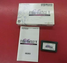 SQUARE ENIX Missing Inner Box Outer Stains FINAL FANTASY5 ADVANCE Used