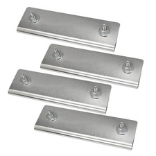 1/4" - 1/2" Stainless Steel Mud Flap Clamps for Semi Trucks Replace 8591100