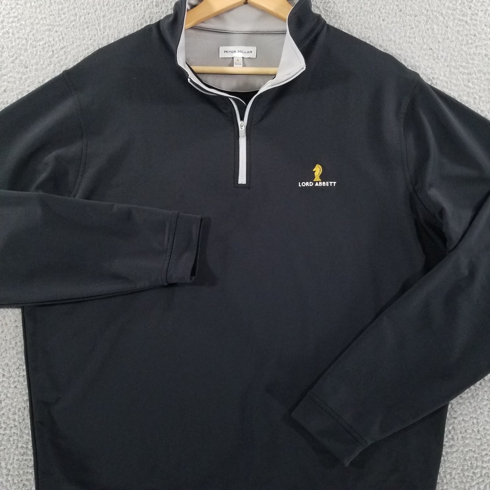 Peter Millar Pullover Large Black Perth Performan… - image 1
