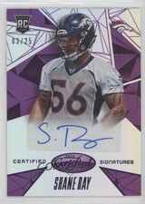 2015 Certified Signatures Mirror Purple 3/25 Shane Ray #CS-SR Auto 0c2