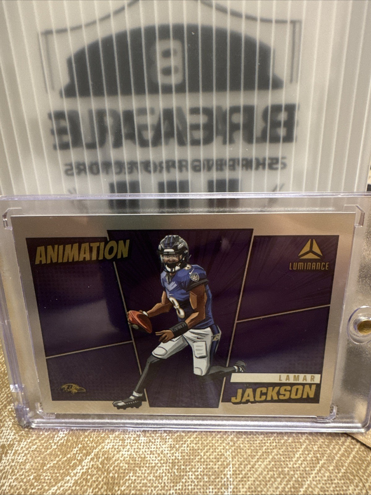 2024 Panini Luminance - Animation Lamar Jackson #ANI-LJN