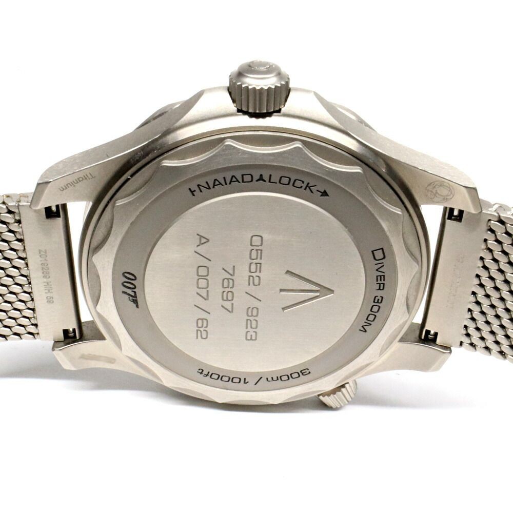 Omega Seamaster Diver 300M 007 Brown Titanium Automatic Men Watch image 8