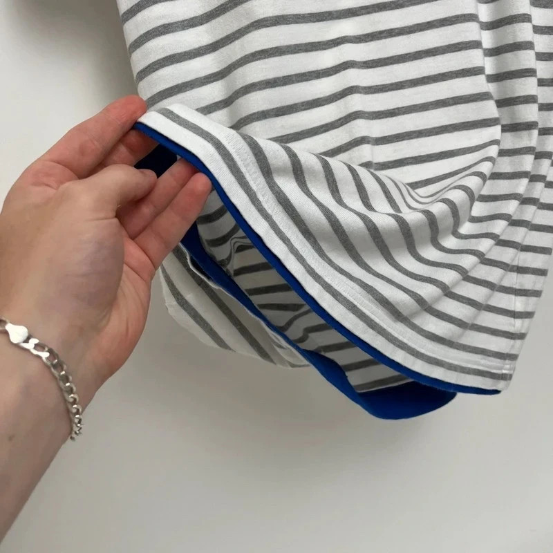 Burberry Striped Black Label T-Shirt image 4