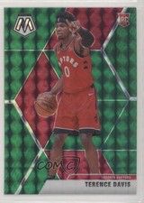 2019-20 Panini Mosaic Rookies Green Prizm Terence Davis #226 0it8
