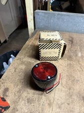 New NOS Dietz No 105-U Stop & Tail Light Lamp 12 Volt Car Auto Parts W Box USA