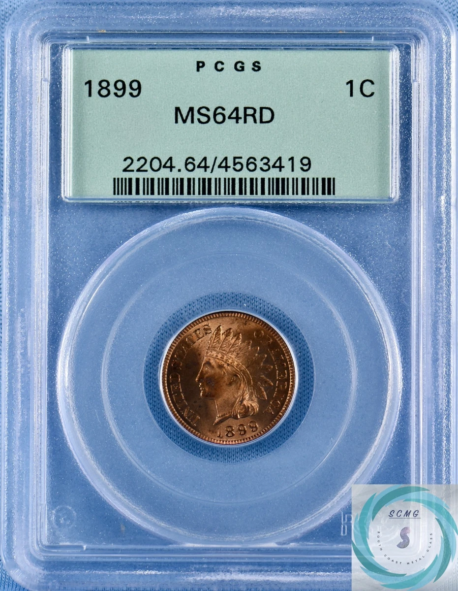1959年 ナイジェリア 1ペニー PCGS MS64RB 1959年 ナイジェリア 1ペニー PCGS MS64RB