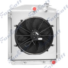 3 Rows Radiator Shroud Fan Fits 1948-54 Chevy Gmc Truck Pickup 3.7l3.8l At