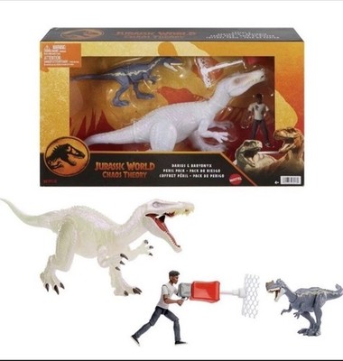 Jurassic World Chaos Theory Peril Pack Darius & Baryonyx NEW Sealed
