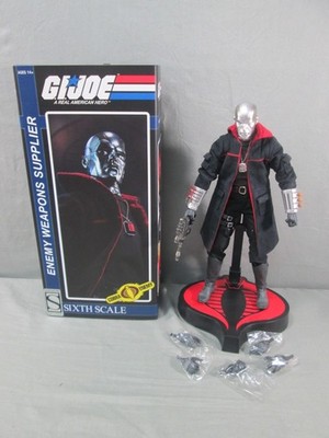 GI Joe Cobra DESTRO Complete w/ BONUS 1/6 Scale Sideshow Collectibles 2014