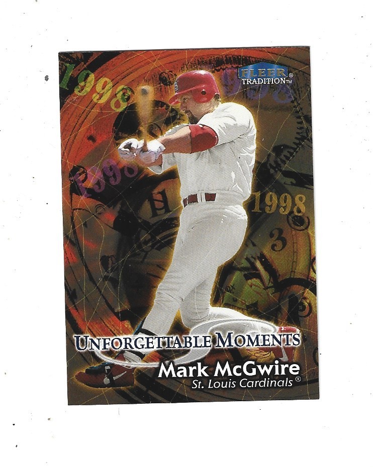 1998 Fleer Tradition #590 Mark McGwire UM  ST LOUIS CARDINALS
