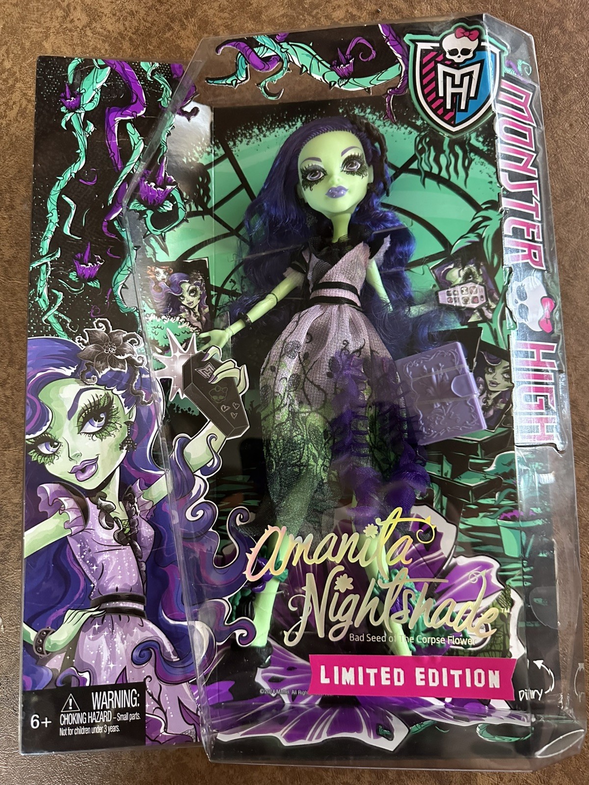  Amanita Nightshade Monster High - LIMITED EDITION - NIB - NEVER OPENED