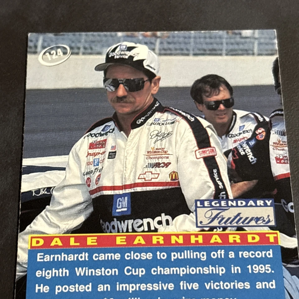 1996 Class Visions 96 - Dale Earnhardt #124 Goodwrench - Legendary Futures - Image 3 of 4