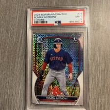 2023 Bowman Chrome Roman Anthony Mega Box Mojo 1st Bowman Chrome #71 PSA 9