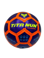 TITANUN MUNDIAL premium A quality  purple and orange  Futsal size-4