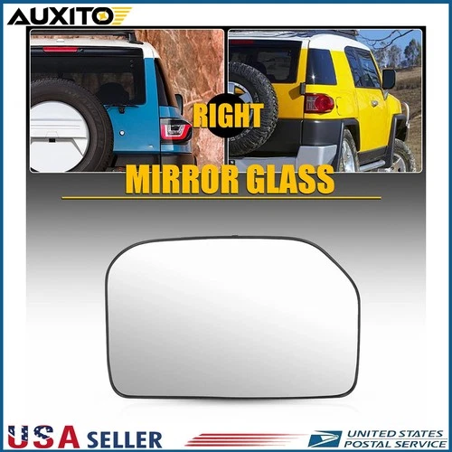 Heated Side Mirror Glass For 2007-2014 Toyota FJ Cruiser Right Side 87931-35A00