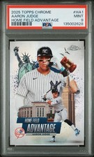 Aaron Judge 2025 Topps Chrome Home Field Advantage #HA1 SSP Yankees PSA 9 MINT
