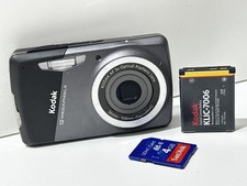 Kodak Digital Camera EasyShare M530 12.0MP Black Tested With Battery and SD Card