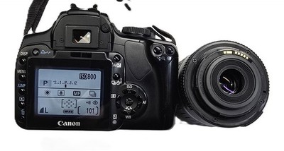Canon EOS 400D DSLR - 18-55mm Lens - Free Shipping | eBay